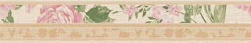 1504-0138 Бордюр Деми цветы 7,2х45