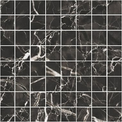 Black&White Mosaic Black 30х30