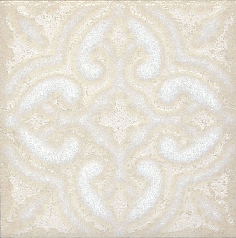 STG\B408\1266 Амальфи орнамент белый 9,9х9,9