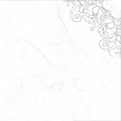 I Marmi Composizione Carrara Decor 4 pz Maxi (1 part) 60x60