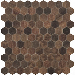 Мозаика Hex Woods № 4701 (на сетке) 31,7x30,7