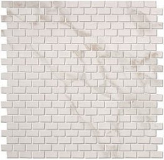 Roma Calacatta Brick Mosaico 30x30