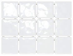 1236T Бриз белый, полотно 30х40 из 12 частей 9,9x9,9