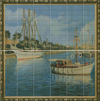 Agata Sunset Paisaje 50х50