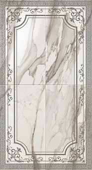 Supernova Marble Calacatta Gold Boiserie C4 63x114