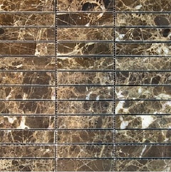 Мозаика Achat natural stone Dark Imperador  polished 30х30