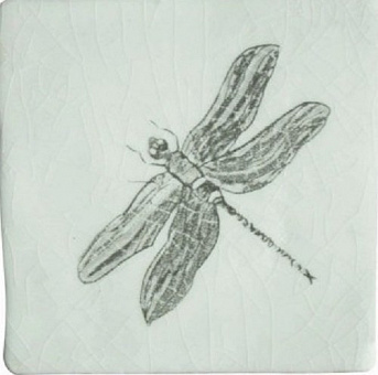 Provenza Decor Dragonfly Gris Blanco 10х10