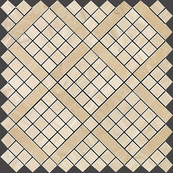 Marvel Mosaic Travertino Alabastrino Diagonal  30,5x30,5