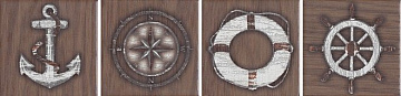 33051\7 Марекьяро коричневый 10х10
