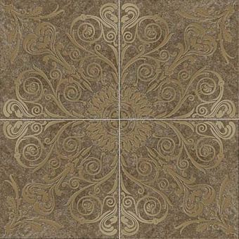СК010  Dynasty Rosone Lux Rust 80*80