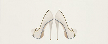 Chic Dec.Shoes White 650H0Rk 25X60