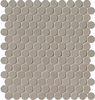 Milano&Floor Mosaico Round Tortora Matt 29,5x32,5