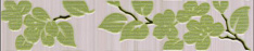 Кензо фисташковый цветы на светлом 4,8х25