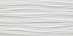 3D Ribbon White Matt. 40x80