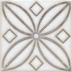 STG\A402\1266 Амальфи орнамент коричневый 9,9х9,9