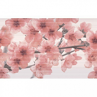Line Decor Gline Flores Burdeos 25x40