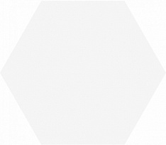Miniworx Гексагон Белый Матовый 21x24