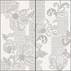 Illusio Grey Decor Pattern (2 шт) 63х63