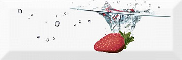 Monocolor Decor Fresh Strawberry 10x30