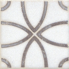 STG\A405\1266 Амальфи орнамент коричневый 9,9х9,9