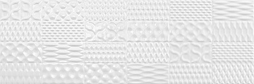 Sinan Decor White Brillo 30х90