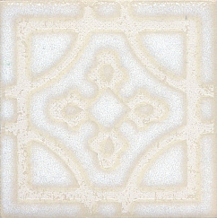 STG\B406\1266 Амальфи орнамент белый 9,9х9,9