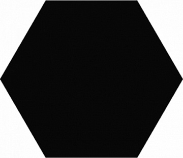 Miniworx Гексагон Черный Матовый 21x24