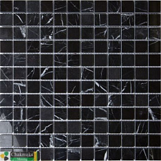 Black Silk 23*23 мозаика 30.5*30.5 (S=0.093) мрамор