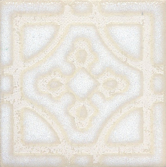 STG\B406\1266 Амальфи орнамент белый 9,9х9,9