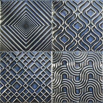 Steel Decor Steel Blue 15,8x15,8