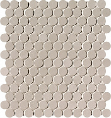 Milano&Floor Mosaico Round Beige Matt 29,5x32,5