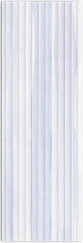 Elegant Stripes Blue Structure 25x75