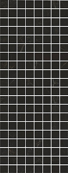 MM7204 Алькала Декор черный мозаичный 20х50