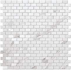 Roma Statuario Brick Mosaico 30x30