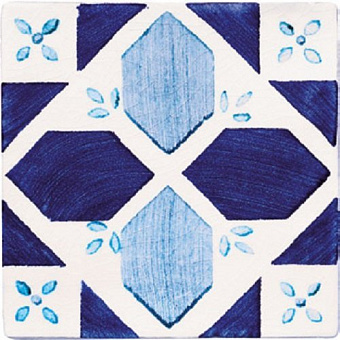 Provenza Decor Castellon Azul (Blanco) 13х13
