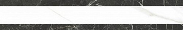Плитка Vitra - Marmori K945627LPR St. Lauren Черный Бордюр Микс 10x60