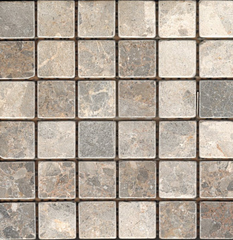 Ch Tumbled 48х48 (305х305х9) натуральный мрамор 30,5х30,5