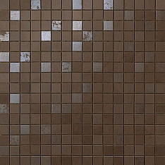 Dwell Mosaico Brown Leather Q 30,5x30,5