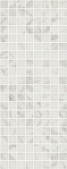 MM7203 Алькала Декор белый мозаичный 20х50
