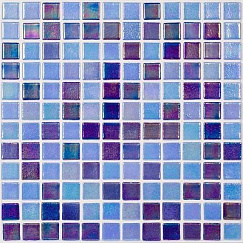 Shell Мозаика Mix Deep Blue 552/555 (на сетке) 31,7х31,7