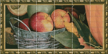 Agata Sunset D?cor 1 Kitchen (яблоки) 25х50
