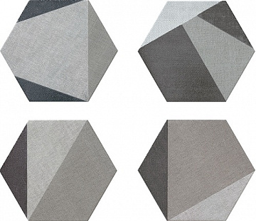 Hextangram Fabric Grey 33х28,5