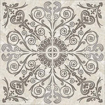 СК012  Dynasty Rosone Lux White 80*80