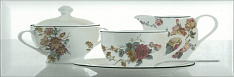 Monocolor Decor Tea 03 White A 10х30