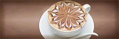 Monocolor Decor Coffee Capuccino Marron B 10х30