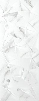 Calacatta Kite Slim Rect White Brillo 24,2x64,2