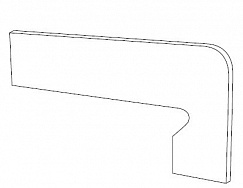 Silex Zanquin Gema Derecha (Правый) 39,5х17,5