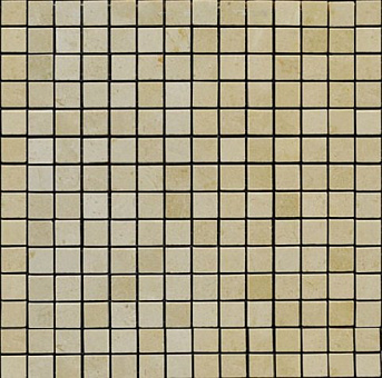 Мозаика 2х2, Cream Marfil сетка 30,5х30,5х7