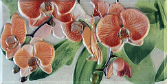 Orquideas Cenefa-3 Naranja 10x20