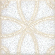 STG\B405\1266 Амальфи орнамент белый 9,9х9,9